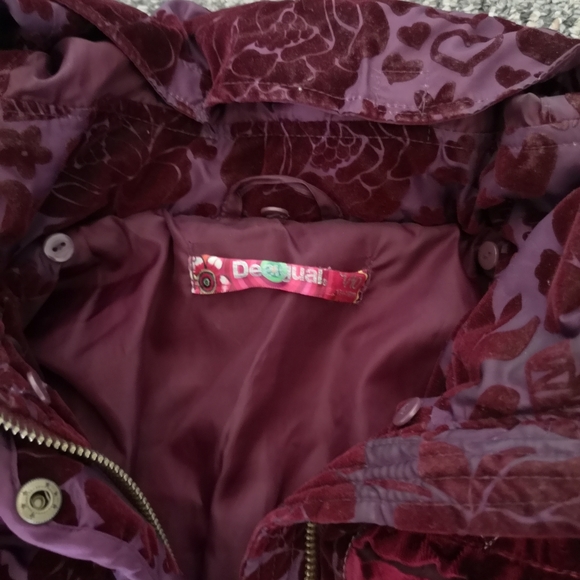 Girls Desigual Coat - Picture 4 of 4